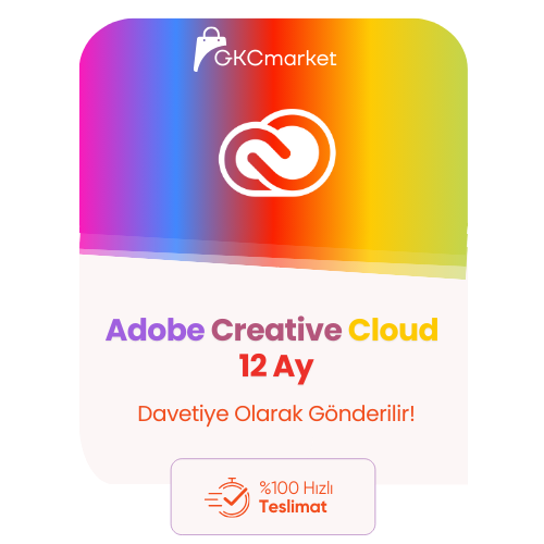 Adobe Creative Cloud 12 Ay